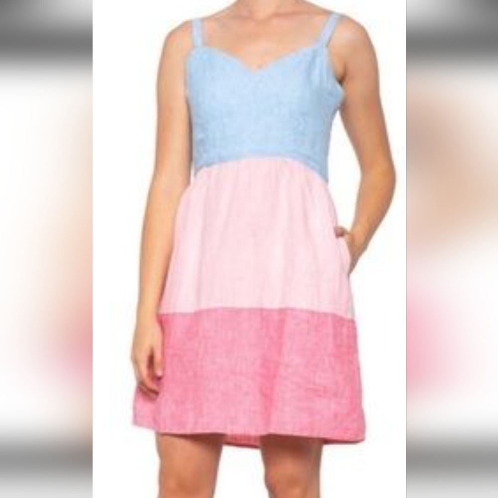 Cynthia Rowley Pink Knee-Length A-Line Skirt - Picture 4 of 7